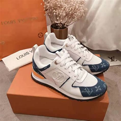 lv run away sneaker blue|louis vuitton run away damen.